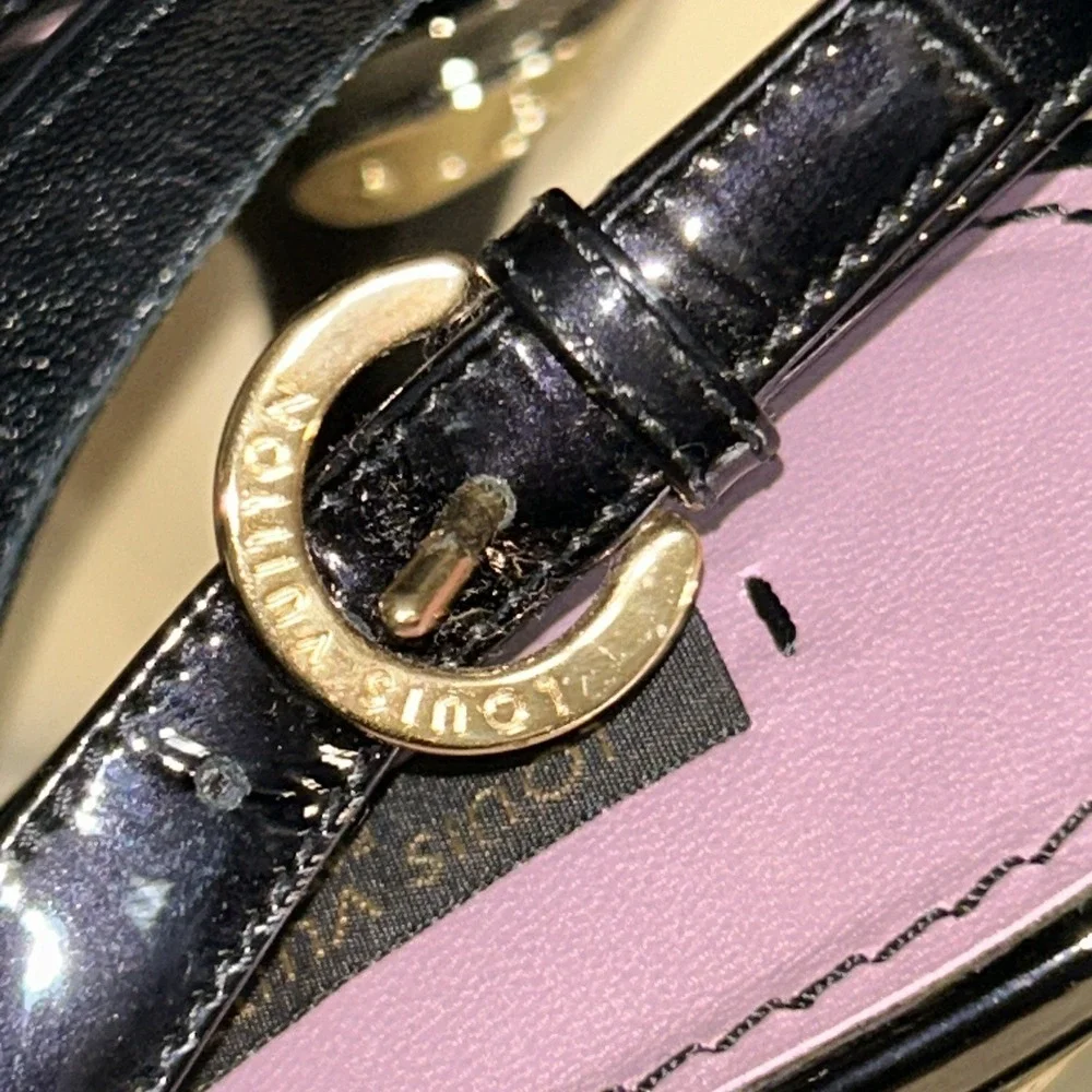 Louis Vuitton Patent Leather Slingback Pumps Women's Size: 38/8 With Dust‎ Bags
